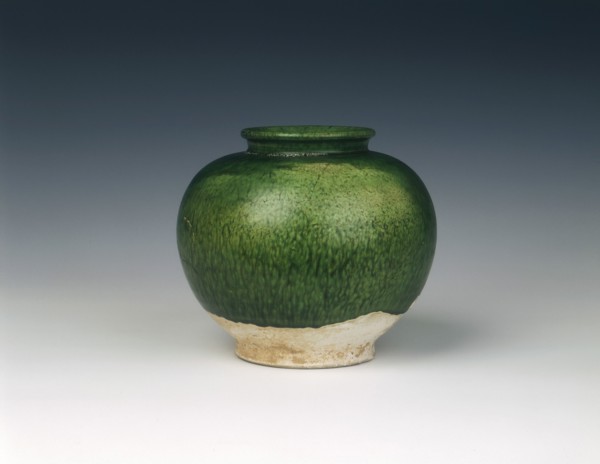 Green lead glazed wannian jar, Tang dynasty, China, 618-907 AD. Artist: Unknown