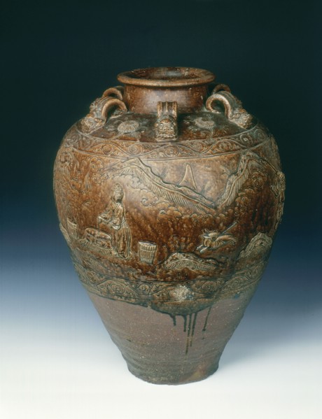 Martaban type jar, Cham culture (?) c1300-1470. Artist: Unknown