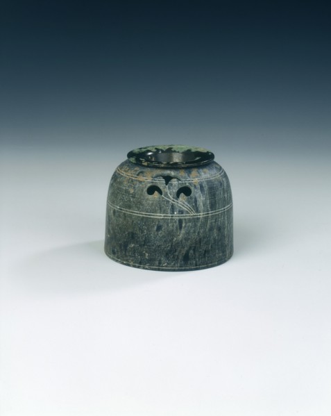 Steatite hand warmer, Tang dynasty, China, 618-907 AD. Artist: Unknown