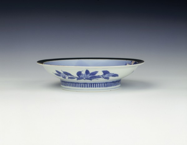 Nabeshima polychrome dish, Kyoho Era, middle Edo period, Japan, 1716-1736. Artist: Unknown