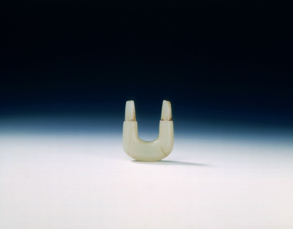 Jade nose plug, Han dynasty, China, 206 BC-220 AD. Artist: Unknown