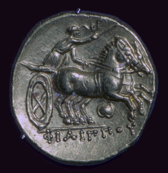 Gold Stater of Phillip II of Macedonia, 356BC. Artist: Unknown