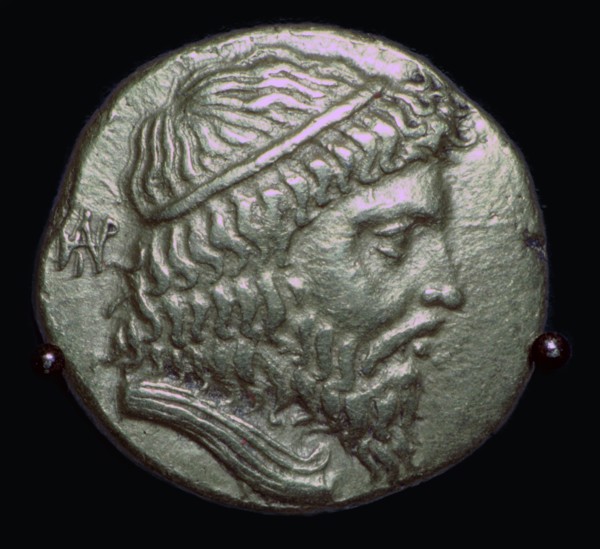Gold Stater of King Andragoras of Parthia, 3rd century BC. Artist: Unknown