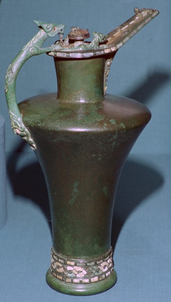 Celtic bronze flagon from France, 5th century BC Artist: Unknown