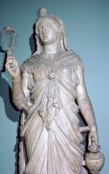 Romanised statue of Isis. Artist: Unknown