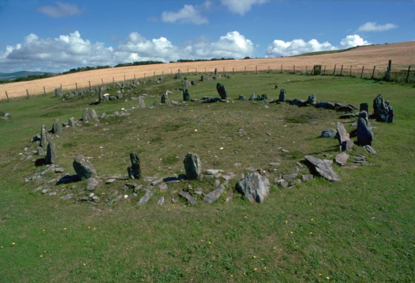 Braiid settlement site on the Isle of Man. Artist: Unknown