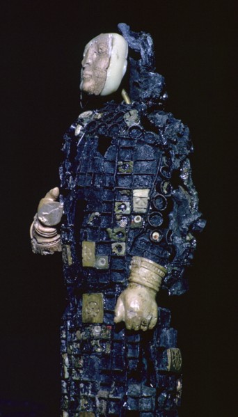 Lead figure from the Urartu culture. Artist: Unknown