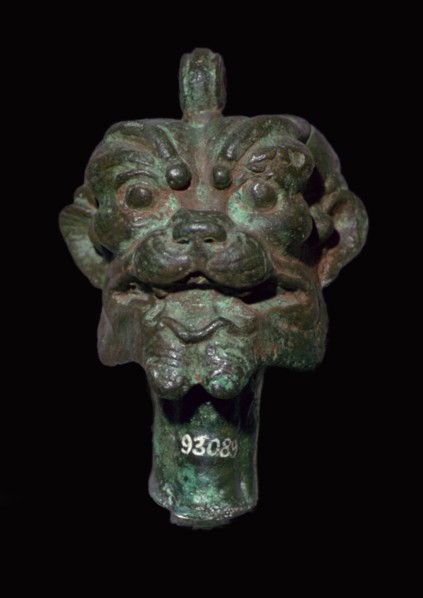 Bronze head of Pazuzu, probably from Nimrud (ancient Kalhu), Neo-Assyrian, about 800-550 BC. Artist: Unknown