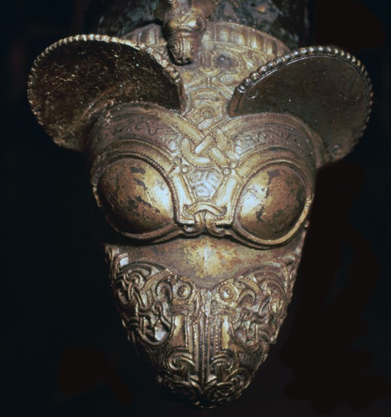 Detail of a Viking neck-yoke for a pair of horses, 10th century Artist: Unknown