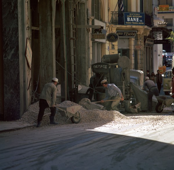 Scene of an Athenian street. Artist: Unknown