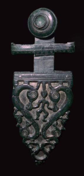 Celtic bronze belt-hook. Artist: Unknown