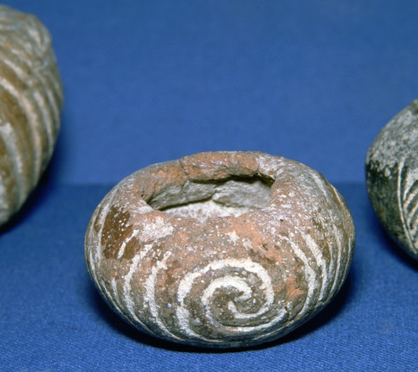 Cycladic decorated pottery bowl, 31st century BC. Artist: Unknown