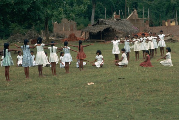 P.E class in Sri Lanka. Artist: CM Dixon Artist: Unknown