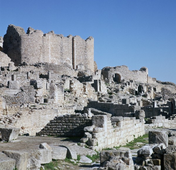 Ruins of the Roman city of Thugga, 3rd century. Artist: Unknown