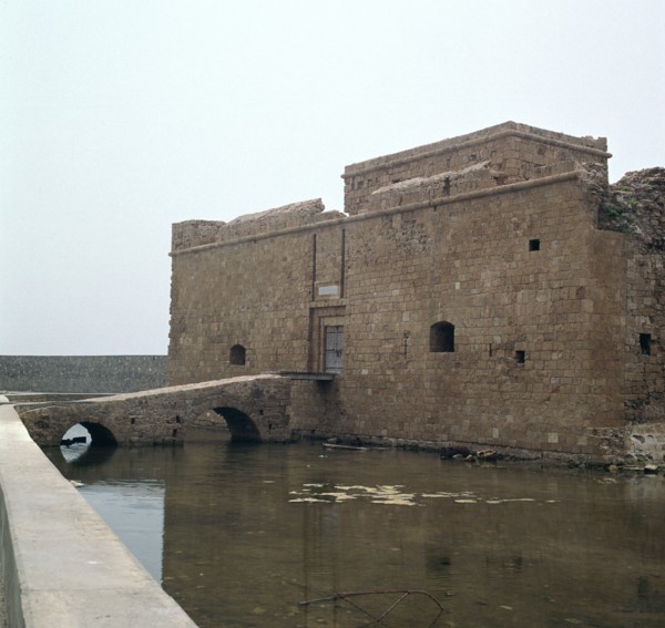 The Turkish fort at Paphos, 16th century. Artist: Unknown