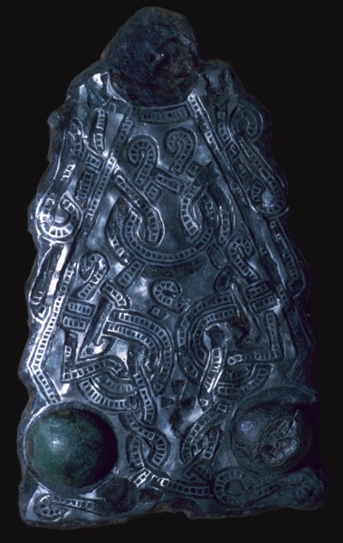 Merovingian belt-buckle, 5th century. Artist: Unknown