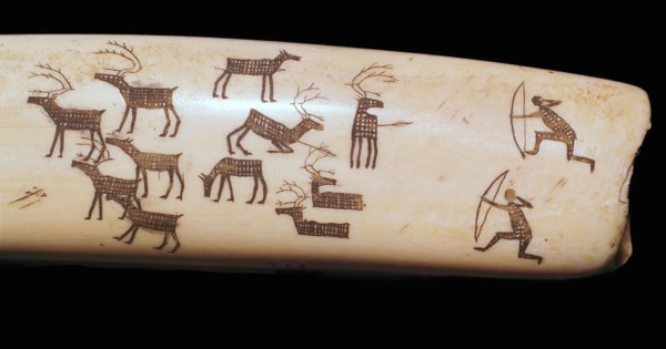 Inuit hunting scene. Artist: Unknown