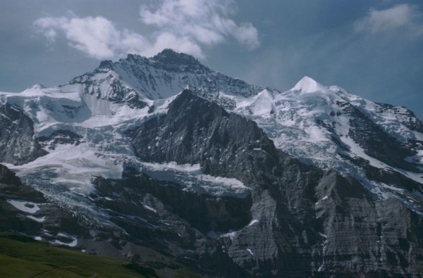 Jungfrau in the Swiss Alps. Artist: Unknown