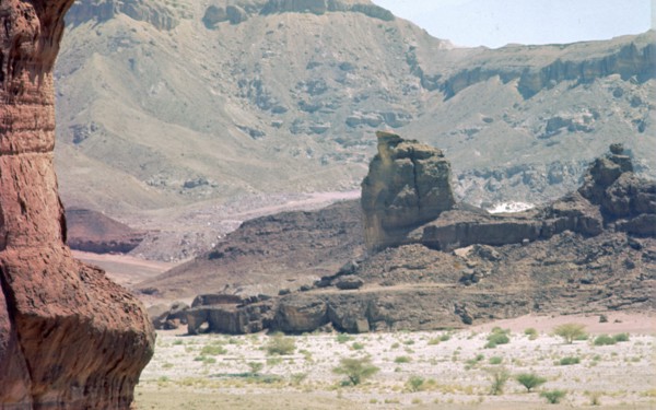 Site of King Solomon's Mines in the Neggu desert, 10th century BC. Artist: Unknown