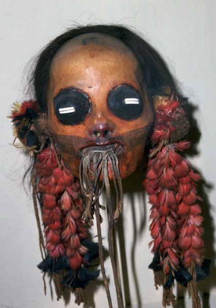 South Native American boiled head Artist: Unknown