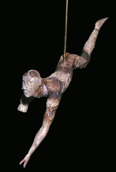 Minoan ivory bull-leaper Artist: Unknown