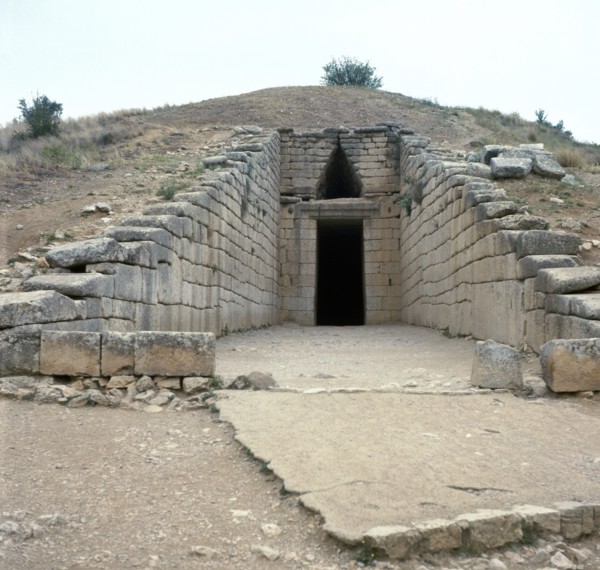 The Treasury of Atreus in Mycenae, 13th century BC. Artist: Unknown