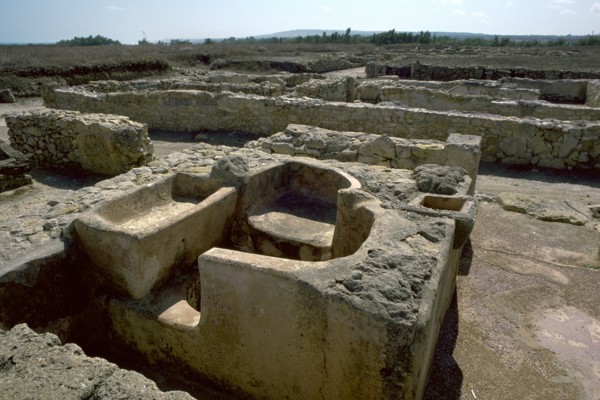 Bath in a Punic Town, 5th century. Artist: Unknown