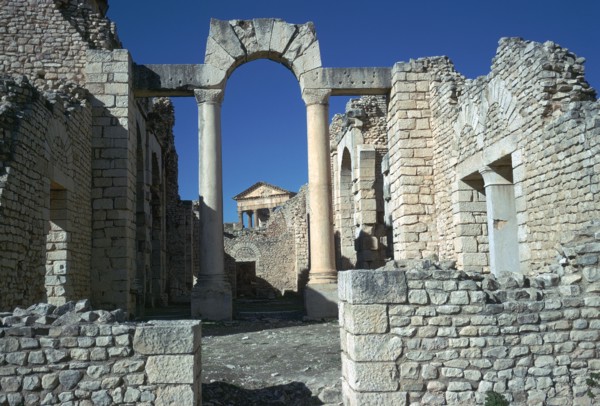 Roman city of Thugga, 2nd century. Artist: Unknown