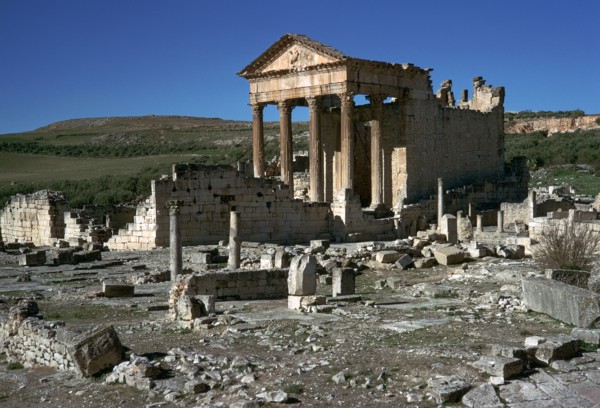 Capitol of Dougga, 2nd century. Artist: Unknown