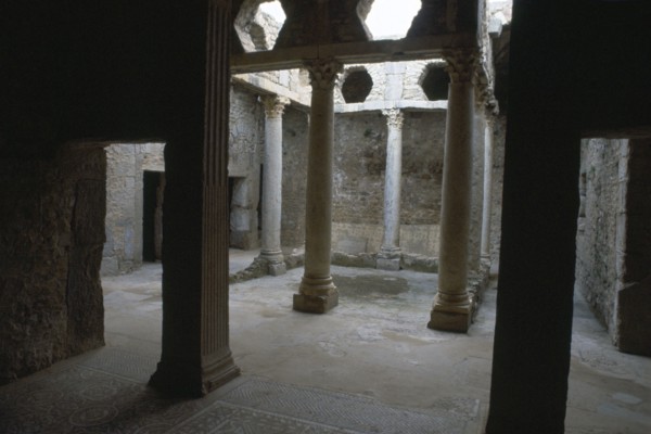 Below ground house in the Roman city of Bulla Regia, 2nd century. Artist: Unknown