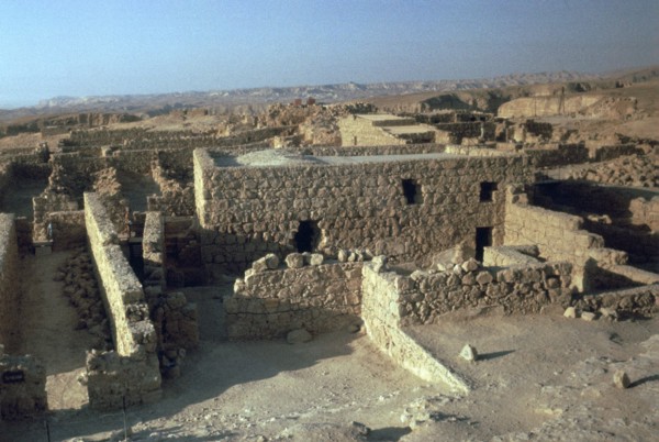 Storerooms in Masada, 1st century. Artist: Unknown