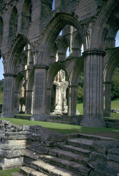 Rievaulx Abbey, 12th century. Artist: Unknown