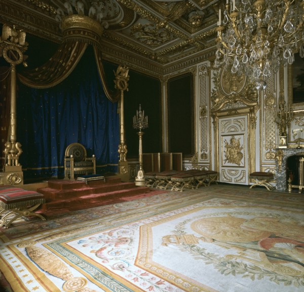Napoleon's Throne-Room, 19th century. Artist: Unknown