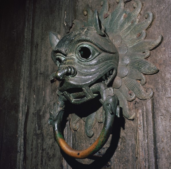 Sanctuary Knocker from Durham Cathedral, 12th century. Artist: Unknown