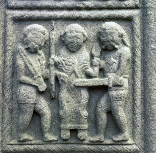 Image from the Cross of Muiredach, 10th century. Artist: Unknown