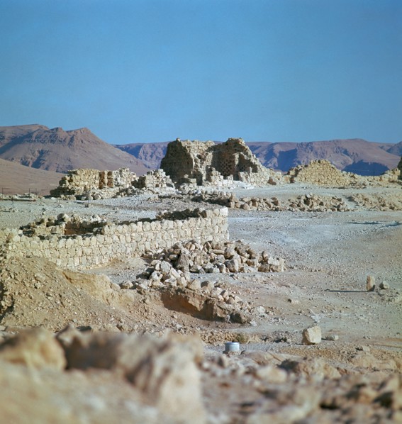 Remains of Herod's palace, 1st century. Artist: Unknown