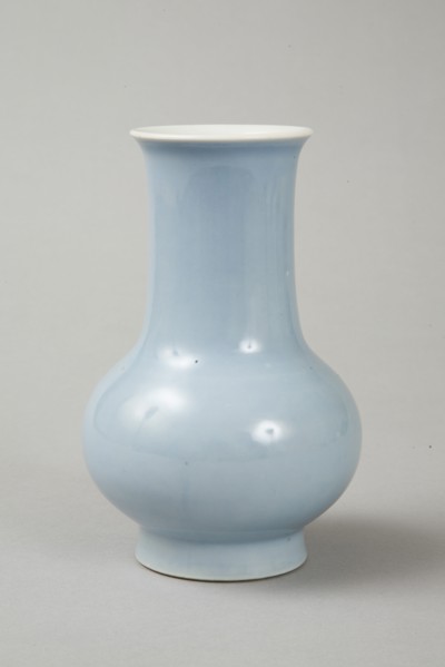 Clair de lune monochrome vase, 19th century. Artist: Unknown.