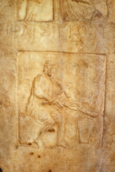 Stone relic of Hephaistos, Roman Smith-God, Turkey, 20th century. Artist: Unknown.
