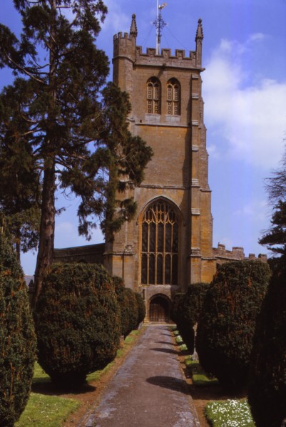 Church of All Saints, Martock, Somerset, 20th century. Artist: CM Dixon.