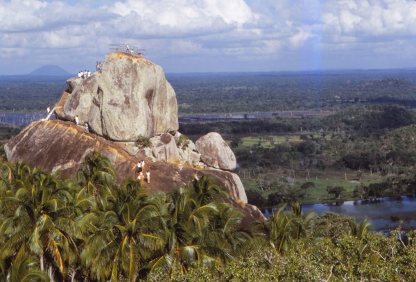 Mihintale pilgrimage site, near Anuraddhapura, Sri Lanka, established 3rd century BC. (20th century) Artist: Unknown.