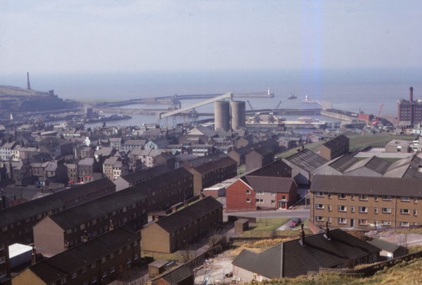 Whitehaven, Harbour from the East, Cumberland, 20th century. Artist: CM Dixon.