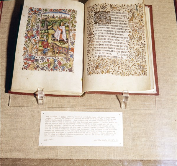 Book of Hours in Latin, probably made in Toledo, c1480.  Artist: Unknown.