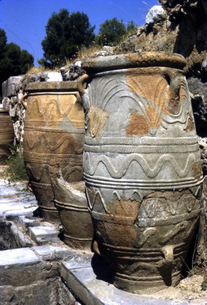 Minoan Pots, Knossos, Crete,  c15th century BC. Artist: Unknown.