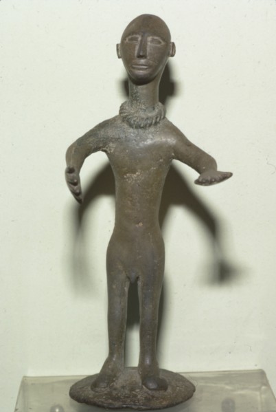 Celtic Bronze Figure from Hungary, c.1st century BC.  Artist: Unknown.