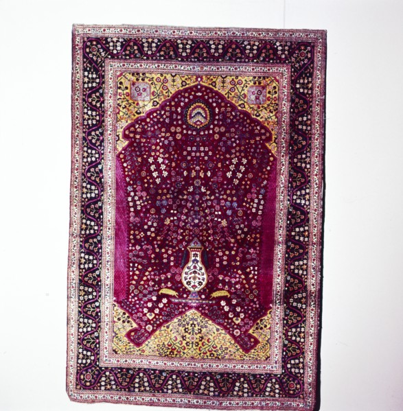 South Persian Prayer Rug, 18th century. Artist: Unknown.