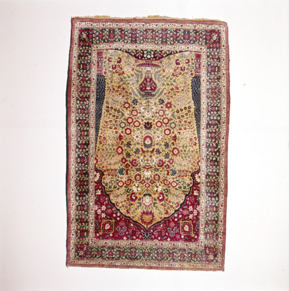 South Persian Prayer Rug, 18th century. Artist: Unknown.