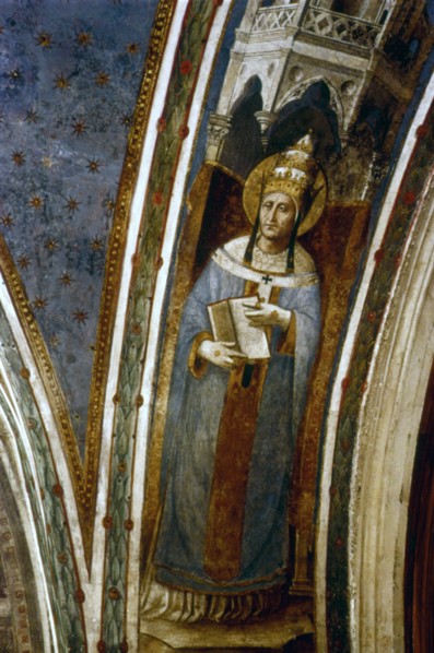 'St Gregory', mid 15th century. Creator: Fra Angelico.