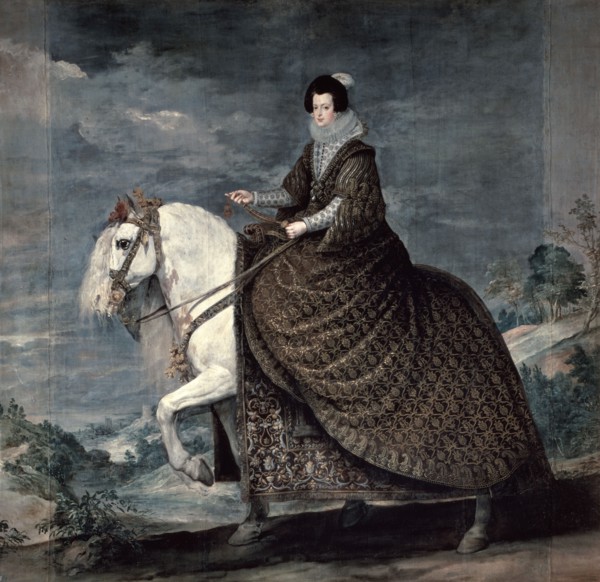 'Queen Isabella of Bourbon', 1629-1635. Artist: Diego Velasquez