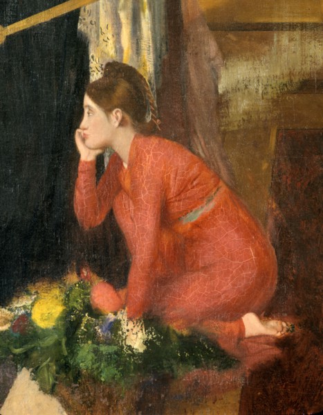 'Semiramis Building Babylon' (unfinished), (detail), 1860-1862. Artist: Edgar Degas
