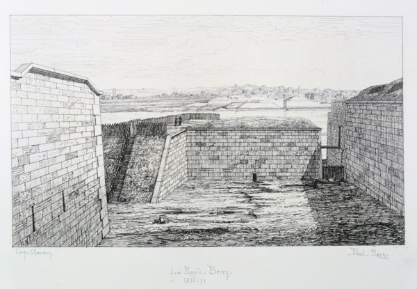La Rapee-Bercy, Siege of Paris, 1870-1871.  Artist: Paul Roux